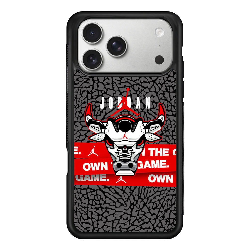 Air Jordan The Bull Head iPhone 17 Pro Case | Slim Protective Case for iPhone 17 Pro
