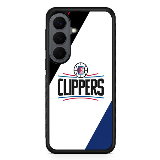LA Clippers Logo Samsung Galaxy S26 Plus Case | Slim Rubber Case for Samsung Galaxy S26 Plus