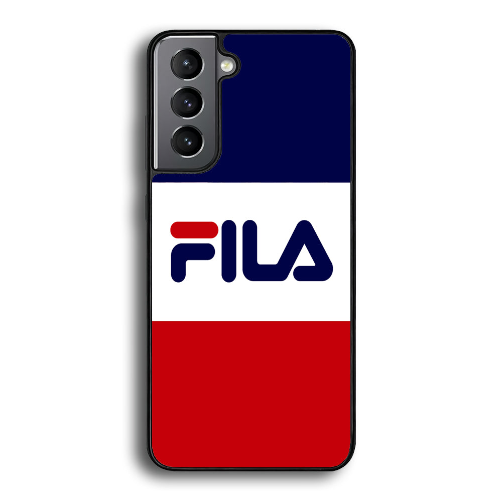 Fila Three Colors Samsung Galaxy S24 Plus Case | Slim Rubber Case for Samsung Galaxy S24 Plus