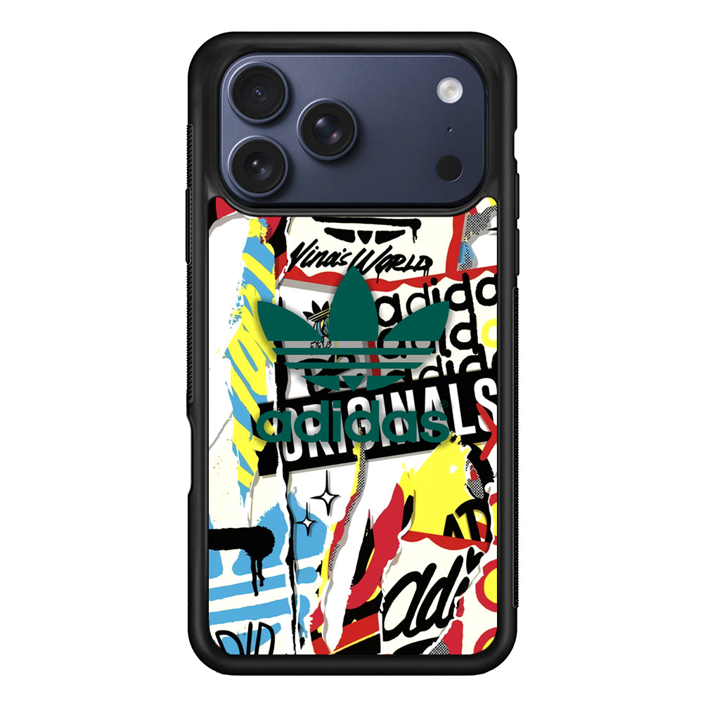Adidas Paper Brand iPhone 17 Pro Max Case | Durable Rubber Case for iPhone 17 Pro Max