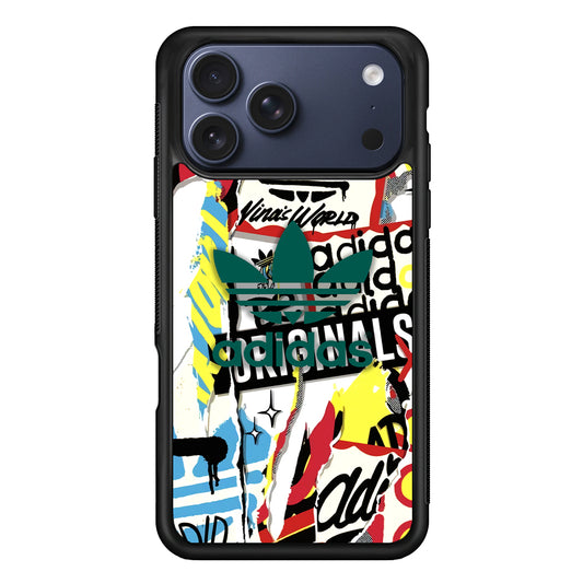 Adidas Paper Brand iPhone 17 Pro Max Case | Durable Rubber Case for iPhone 17 Pro Max