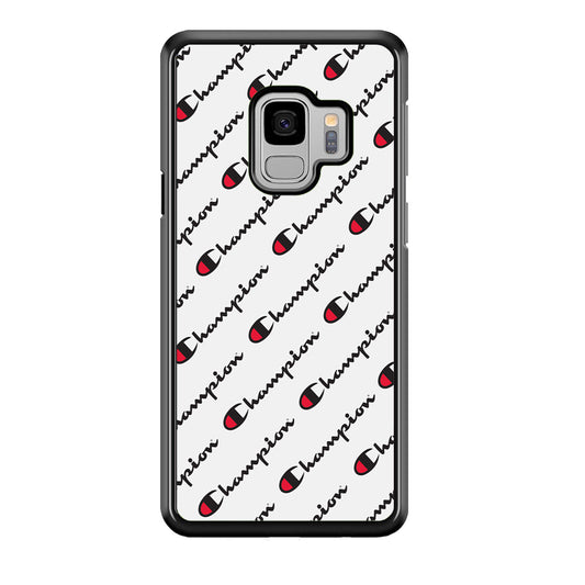 Champion Ebon-Ashgray Samsung Galaxy S9 Case | Slim Rubber Case for Samsung Galaxy S9