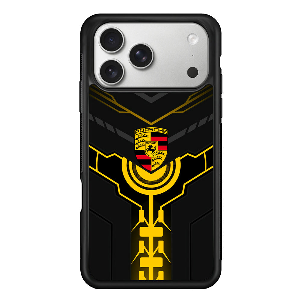 Porsche Lightning Vibes iPhone 17 Pro Case | Slim Protective Case for iPhone 17 Pro