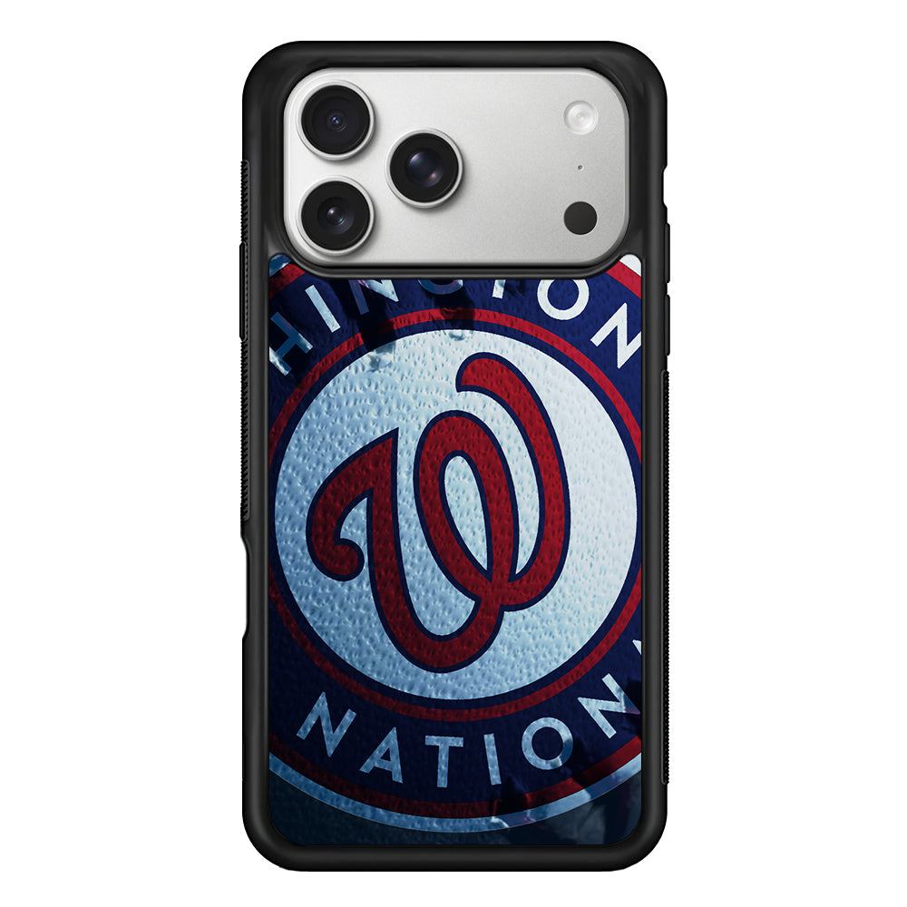 Washington Nationals Ball iPhone 17 Pro Case | Slim Rubber Case for iPhone 17 Pro