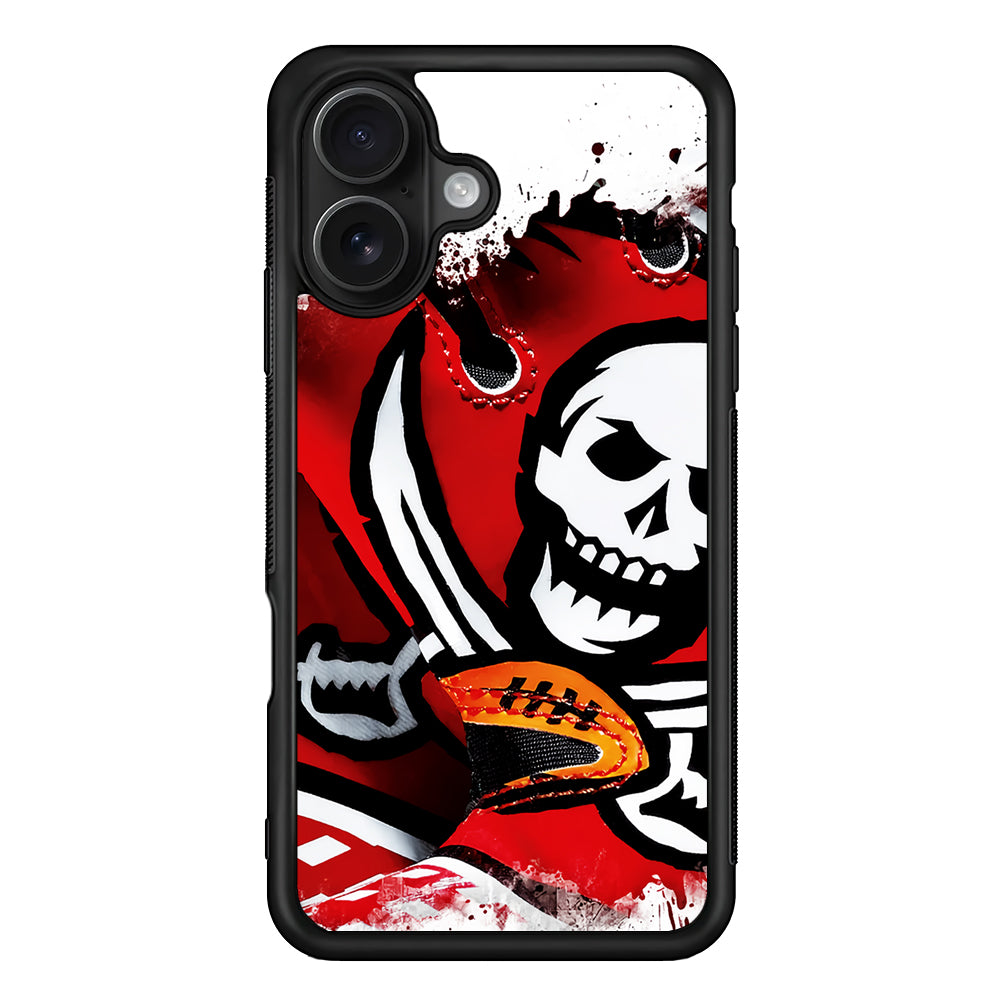 Tampa Bay Buccaneers Gloves iPhone 16 Case - Oxvistore