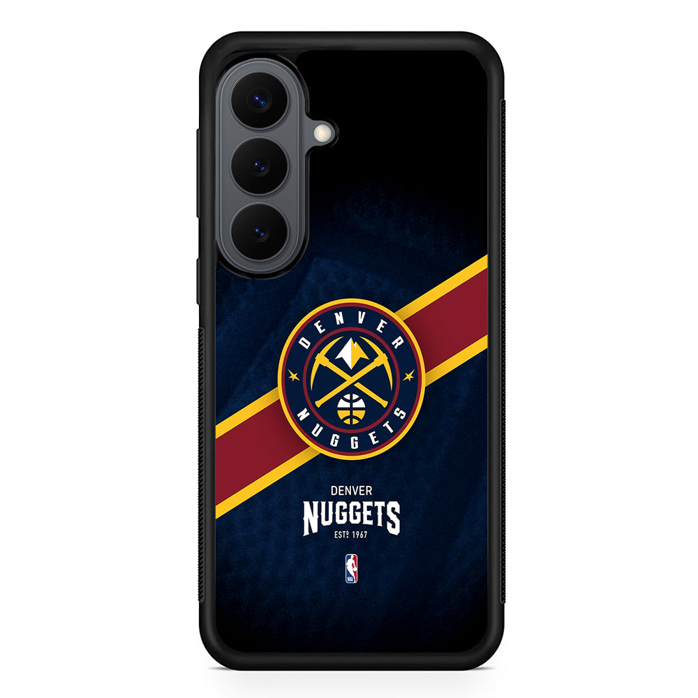 Denver Nuggets Logo Samsung Galaxy S26 Plus Case | Slim Rubber Case for Samsung Galaxy S26 Plus