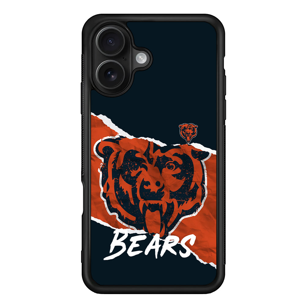 Chicago Bears Logo iPhone 16 Case - Oxvistore