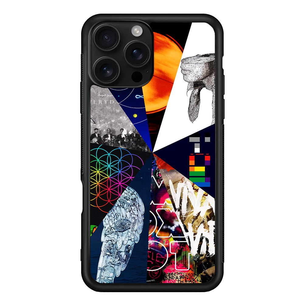 Coldplay Album Cover Art iPhone 16 Pro Case | Durable Protective Case for iPhone 16 Pro