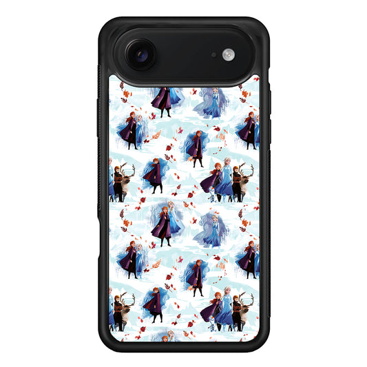 Elsa Anna Frozen Pattern Autumn iPhone 17 Air Case | Protective Case for iPhone 17 Air