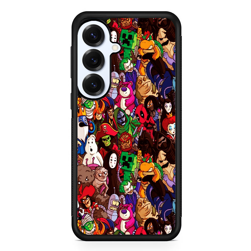Cartoon Villain Collection Samsung Galaxy S25 Plus Case | Slim Rubber Cover for Samsung Galaxy S25 Plus