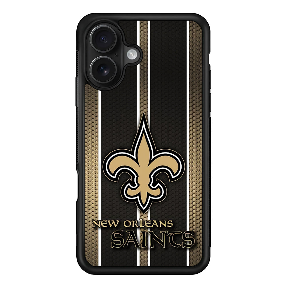 New Orleans Saints Logo iPhone 16 Case - Oxvistore