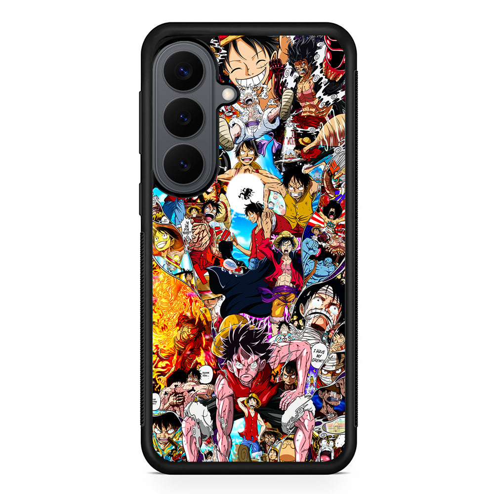 One Piece Luffy New World Samsung Galaxy S26 Plus Case | Slim Rubber Case for Samsung Galaxy S26 Plus