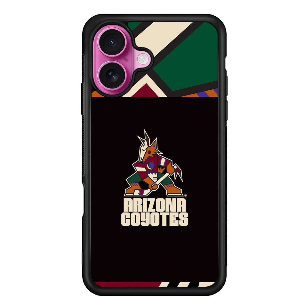 Arizona Coyotes Logo iPhone 17 Case | Slim Protective Rubber Phone Cover