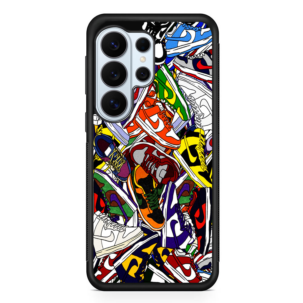 Cartoon Sneaker Nike Samsung Galaxy S26 Ultra Case | Protective Phone Cover