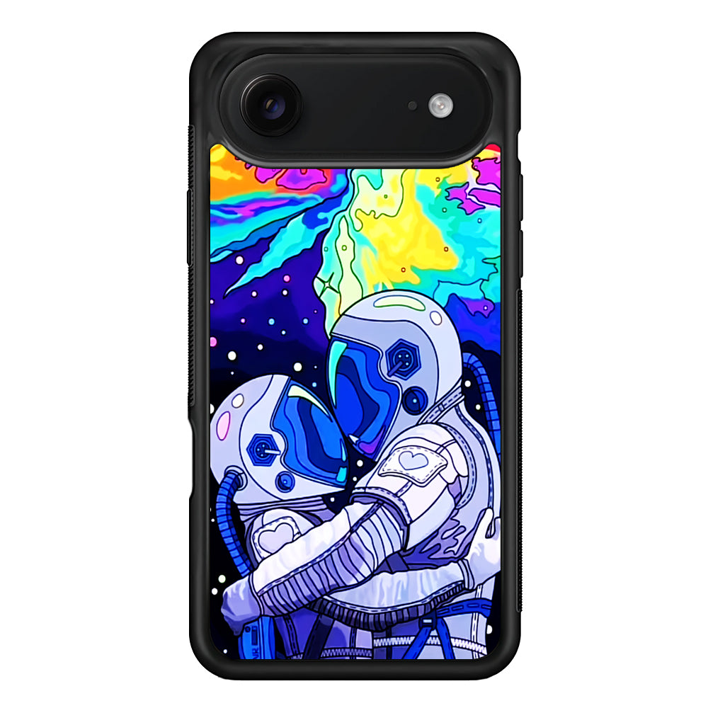 Astronaut Couple in Space iPhone 17 Air Case | Protective Case for iPhone 17 Air