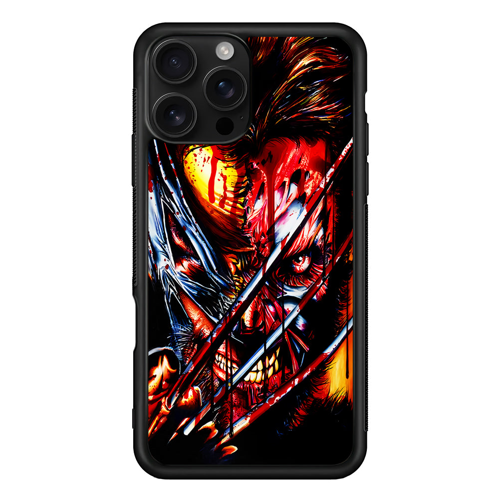 Wolverine Transformation Comic iPhone 16 Pro Case | Durable Protective Case for iPhone 16 Pro