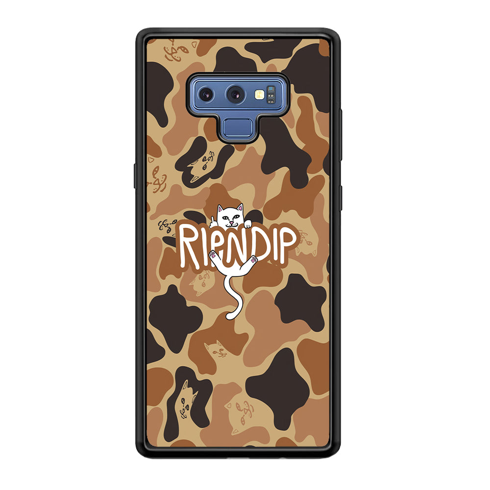 Rip N Dip Brown Camo Samsung Galaxy Note 9 Case | Slim Rubber Case for Samsung Galaxy Note 9