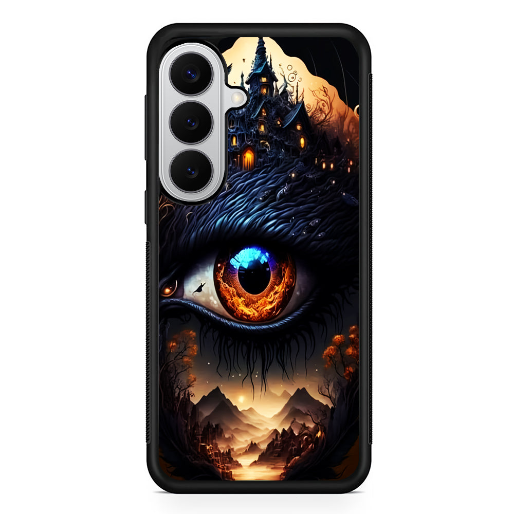The Eye of Sauron Fantasy Art Samsung Galaxy S26 Case | Protective Rubber Cover