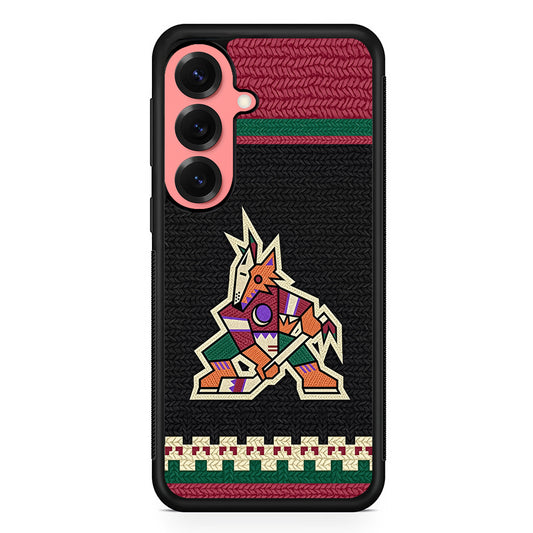 Arizona Coyotes Pattern Samsung Galaxy S25 Case | Protective Case for Samsung Galaxy S25