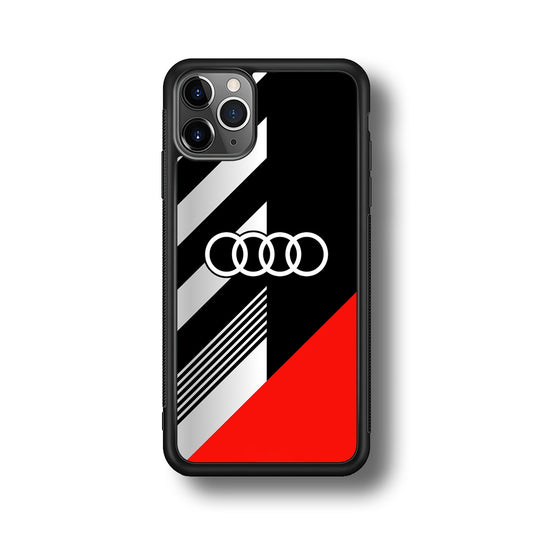Audi F1 Sport Logo iPhone 11 Pro Max Case | Slim Rubber Case for iPhone 11 Pro Max