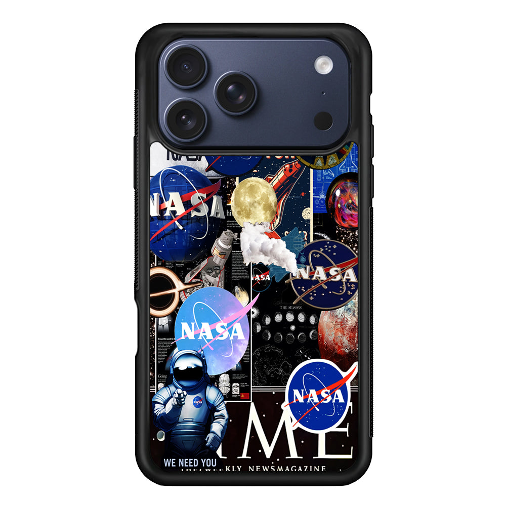 Nasa Galaxy Aesthetic iPhone 17 Pro Max Case | Durable Rubber Case for iPhone 17 Pro Max