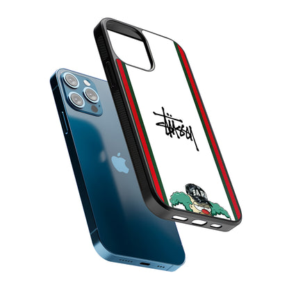 Stussy Homer Simpson 2D Rubber Phone Case | Durable Phone Case