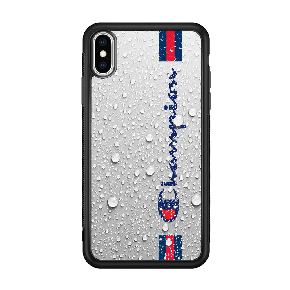 Champion Water Sphere iPhone Xs Max Case | Slim Rubber Case for iPhone Xs Max