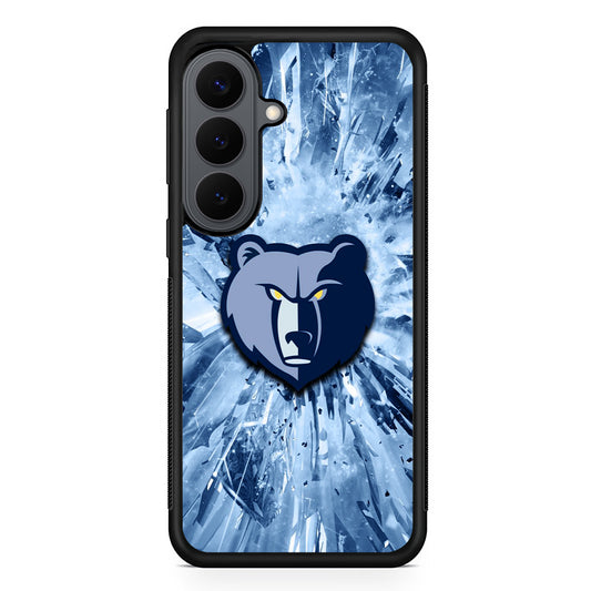 Memphis Grizzlies Crystal Samsung Galaxy S26 Plus Case | Slim Rubber Case for Samsung Galaxy S26 Plus