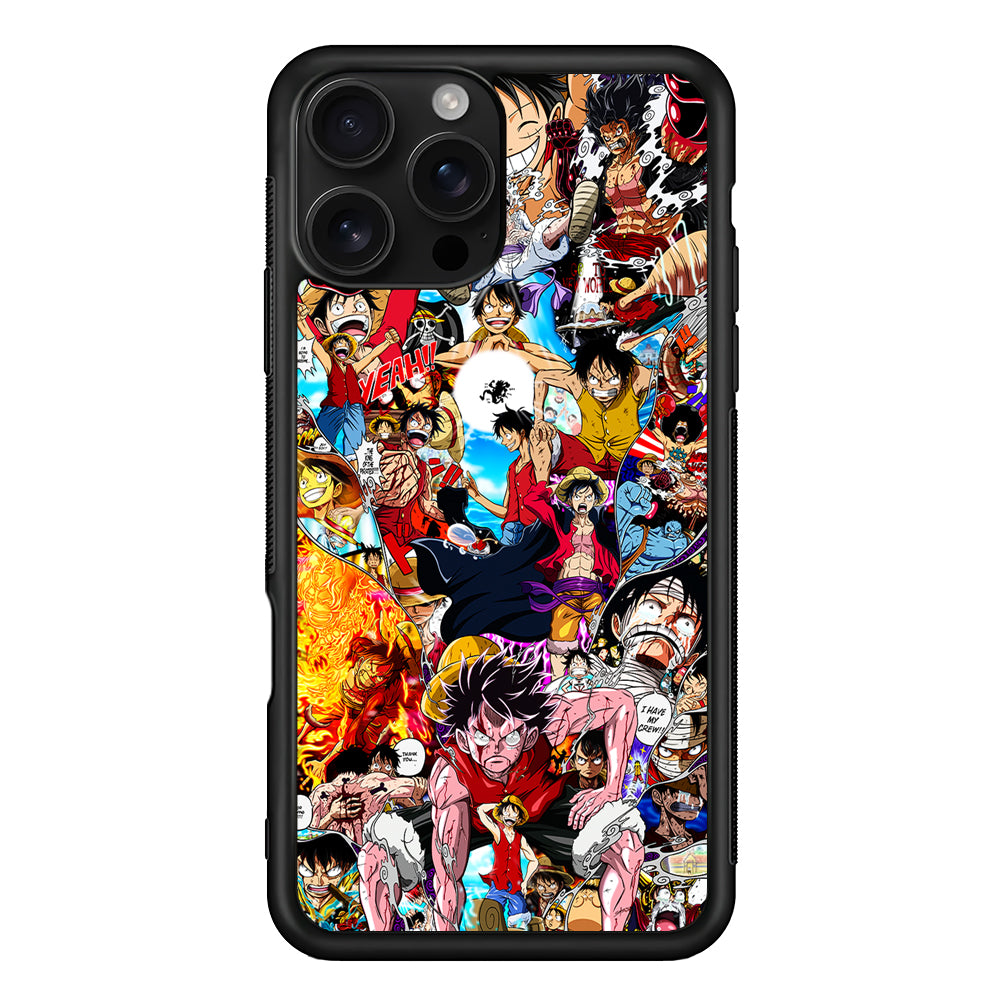 One Piece Luffy New World iPhone 16 Pro Case | Durable Protective Case for iPhone 16 Pro