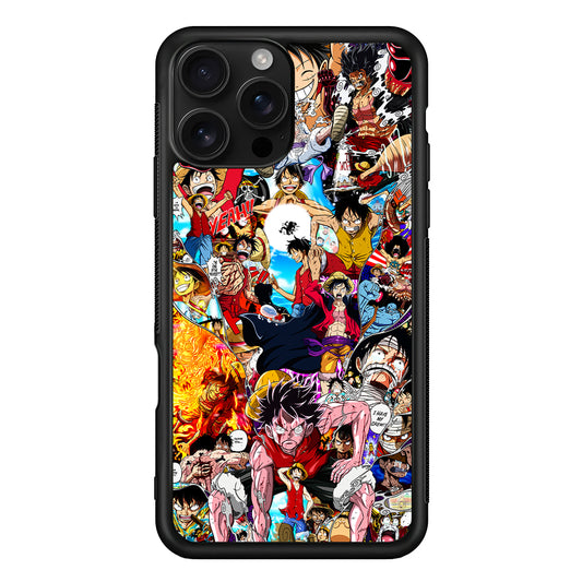 One Piece Luffy New World iPhone 16 Pro Case | Durable Protective Case for iPhone 16 Pro