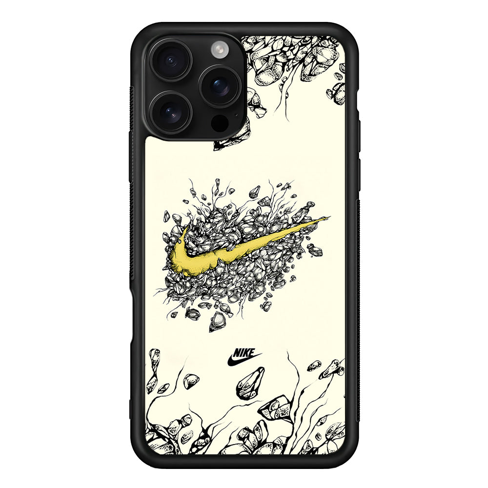 Nike Root On The Rock iPhone 16 Pro Case - Stylish Protective Cover for iPhone 16 Pro