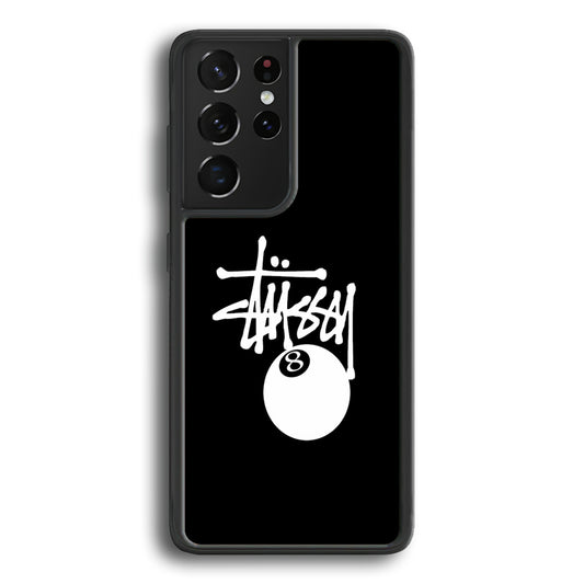Stussy 8 Pool Ball Samsung Galaxy S23 Ultra Case | Slim Rubber Case for Samsung Galaxy S23 Ultra