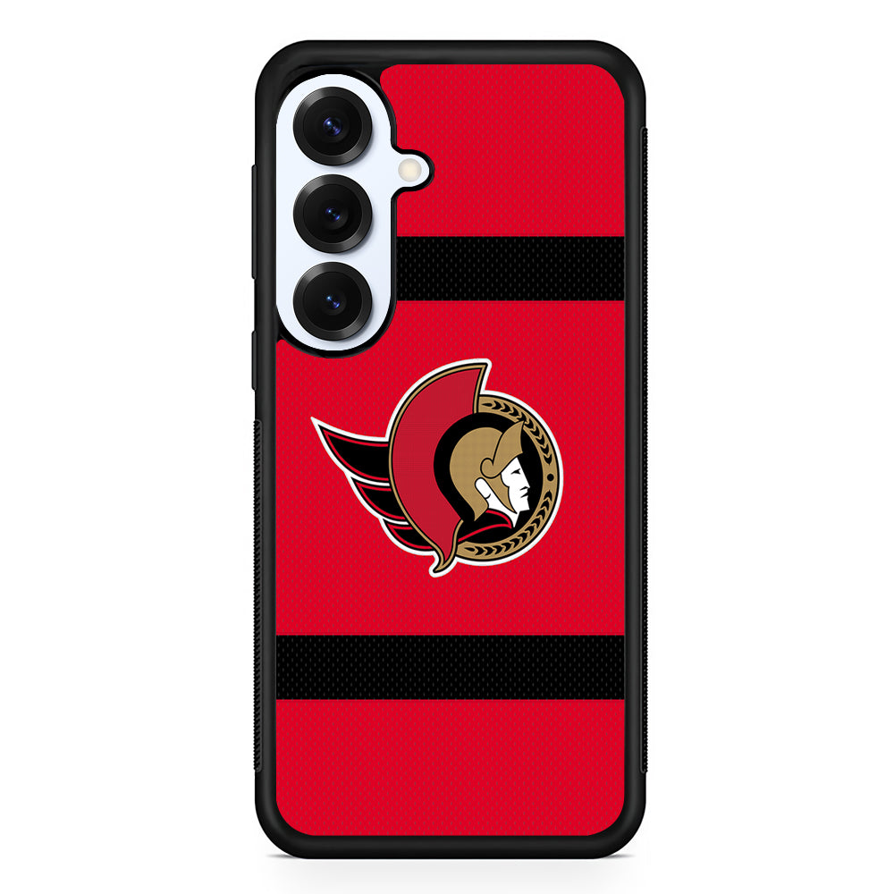 Ottawa Senators Logo Samsung Galaxy S25 Plus Case | Slim Rubber Cover for Samsung Galaxy S25 Plus