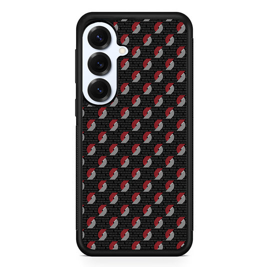 Portland Trail Blazers Pattern Samsung Galaxy S25 Plus Case | Slim Rubber Cover for Samsung Galaxy S25 Plus