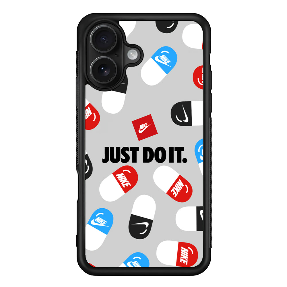 Nike Chill Pill Patern iPhone 16 Case - Oxvistore
