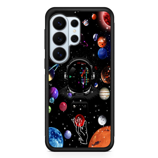 Astronaut Vintage Space Game Samsung Galaxy S26 Ultra Case | Protective Phone Cover