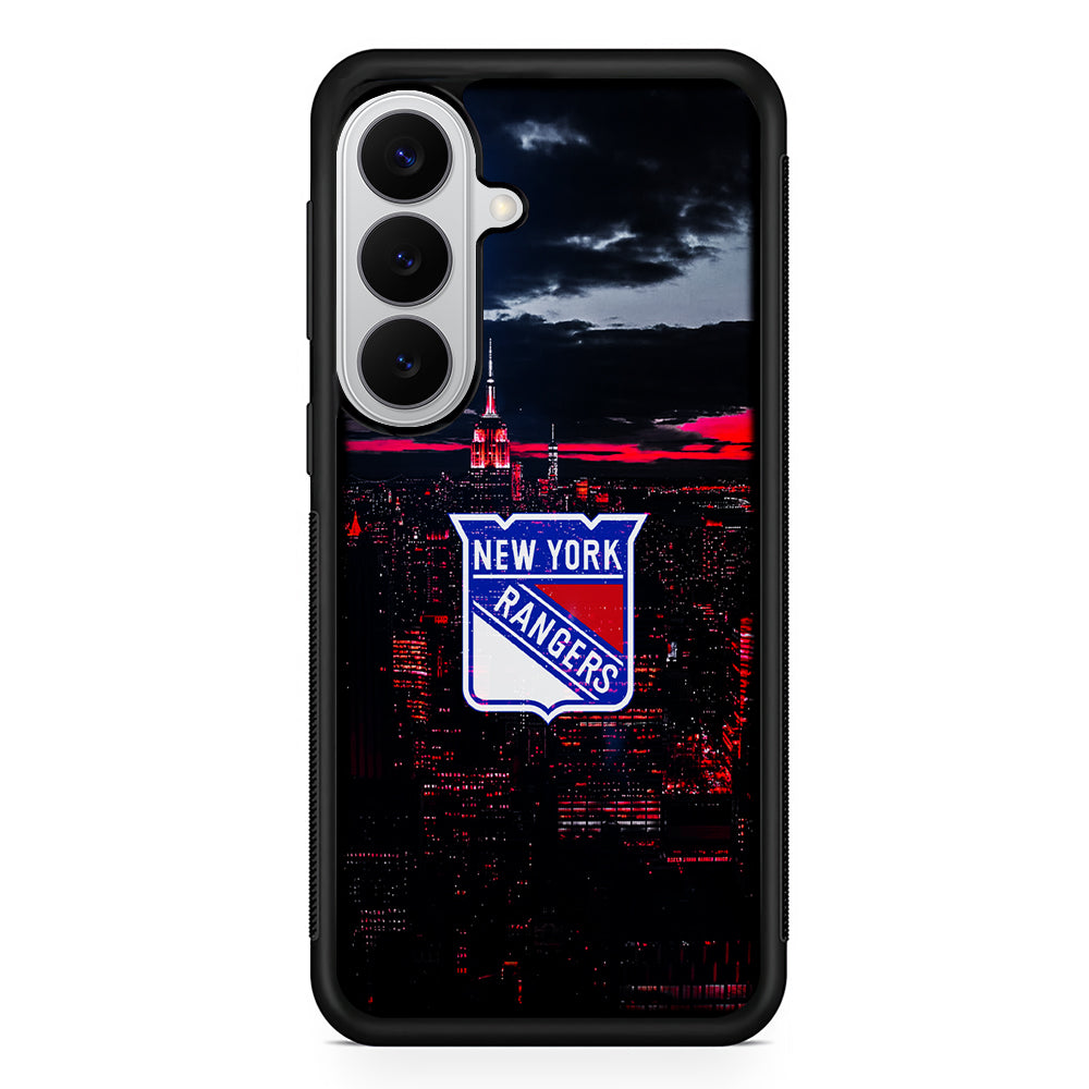 New York Rangers City Samsung Galaxy S26 Case | Protective Rubber Cover
