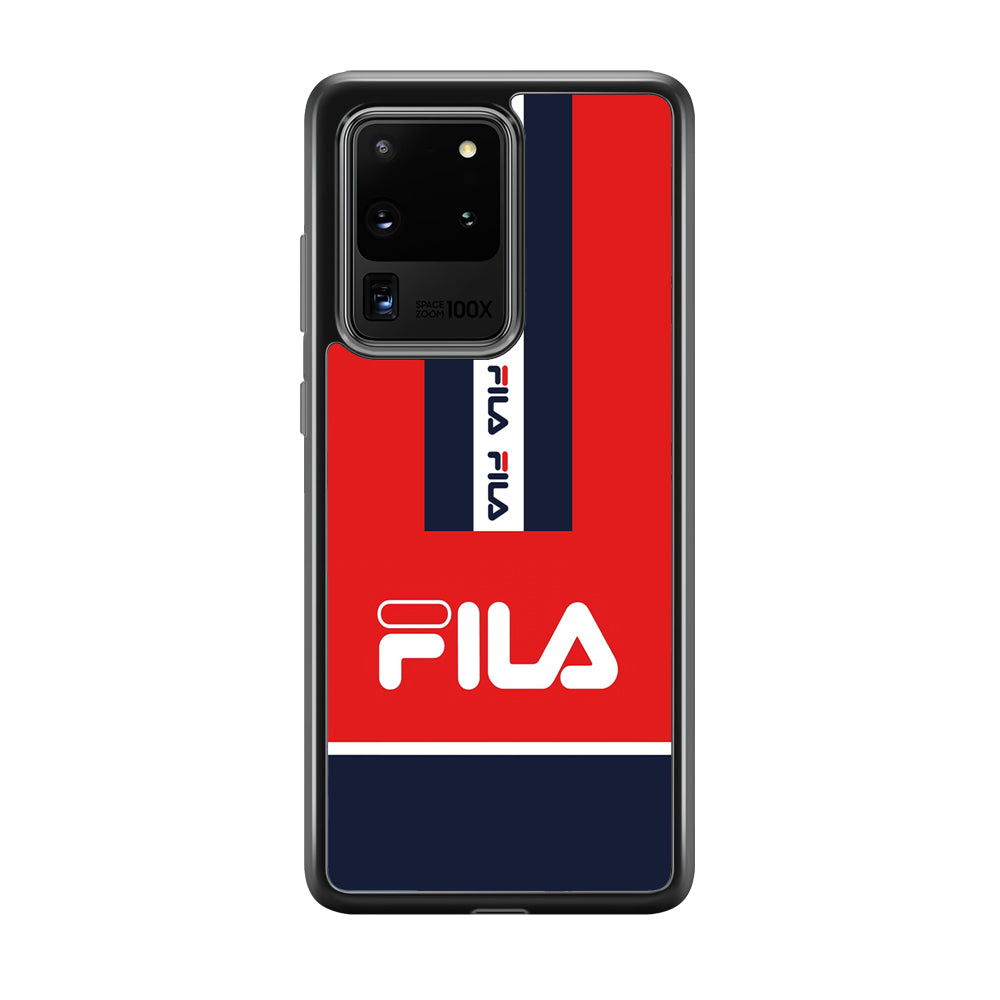 Fila Suit of Identity Samsung Galaxy S20 Ultra Case | Slim Rubber Case for Samsung Galaxy S20 Ultra