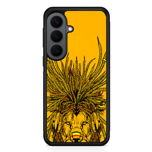 Lion Reggae Yellow Art Samsung Galaxy S26 Plus Case | Slim Rubber Case for Samsung Galaxy S26 Plus