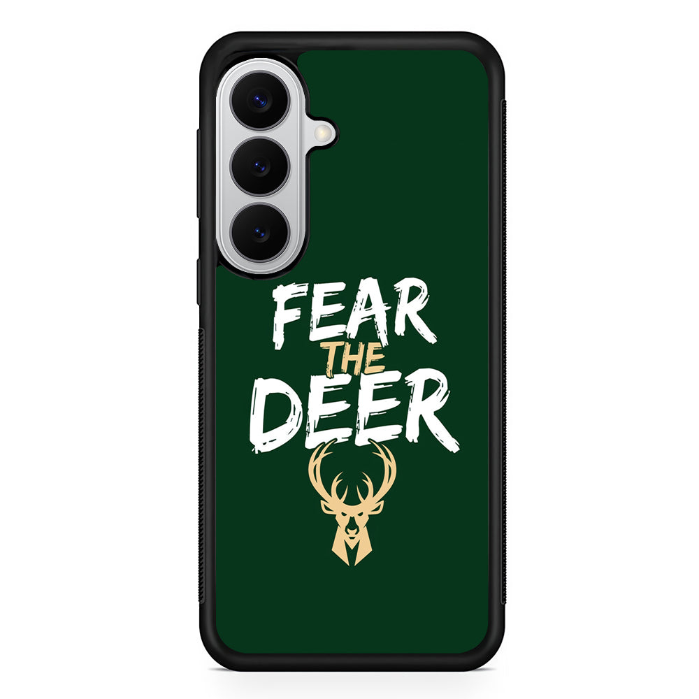 Milwaukee Bucks Deer Samsung Galaxy S26 Case | Protective Rubber Cover