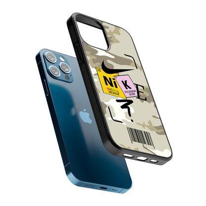 Nike Chemical Formula 2D Rubber Phone Case | Slim Protective Phone Case