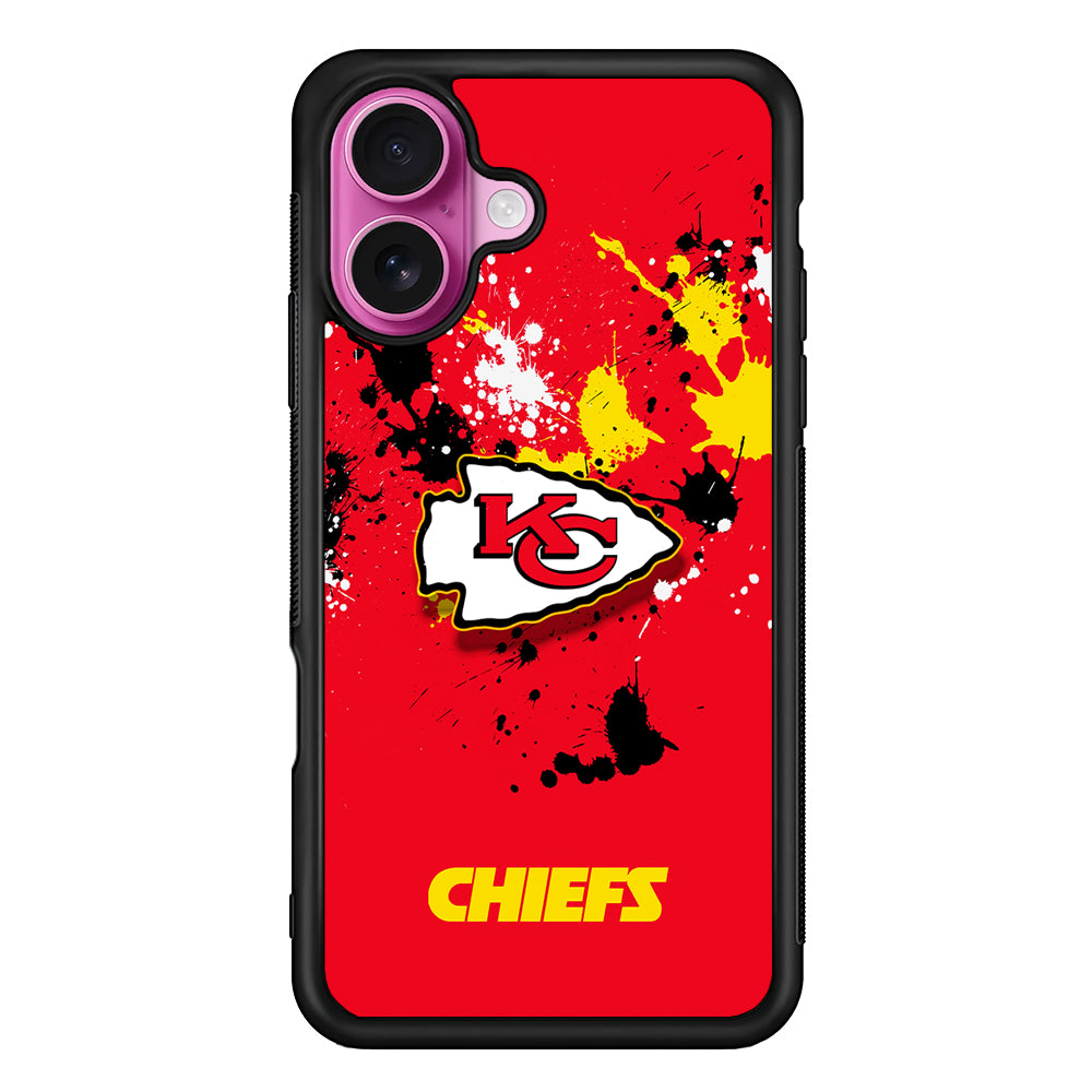 Kansas City Chiefs Logo iPhone 17 Case | Slim Protective Rubber Phone Cover