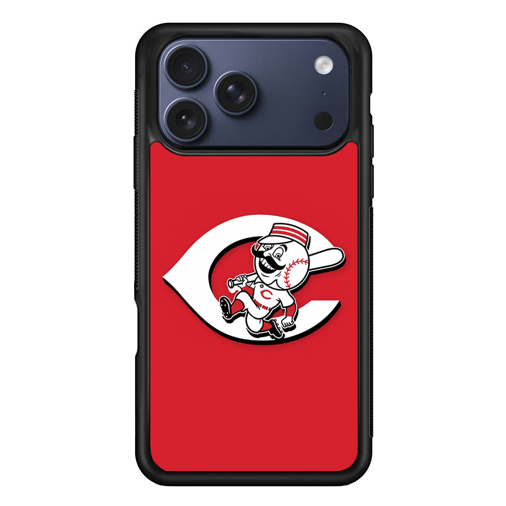 Cincinnati Reds Logo iPhone 17 Pro Max Case | Slim Protective Cover for iPhone 17 Pro Max