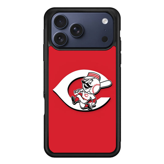 Cincinnati Reds Logo iPhone 17 Pro Max Case | Slim Protective Cover for iPhone 17 Pro Max