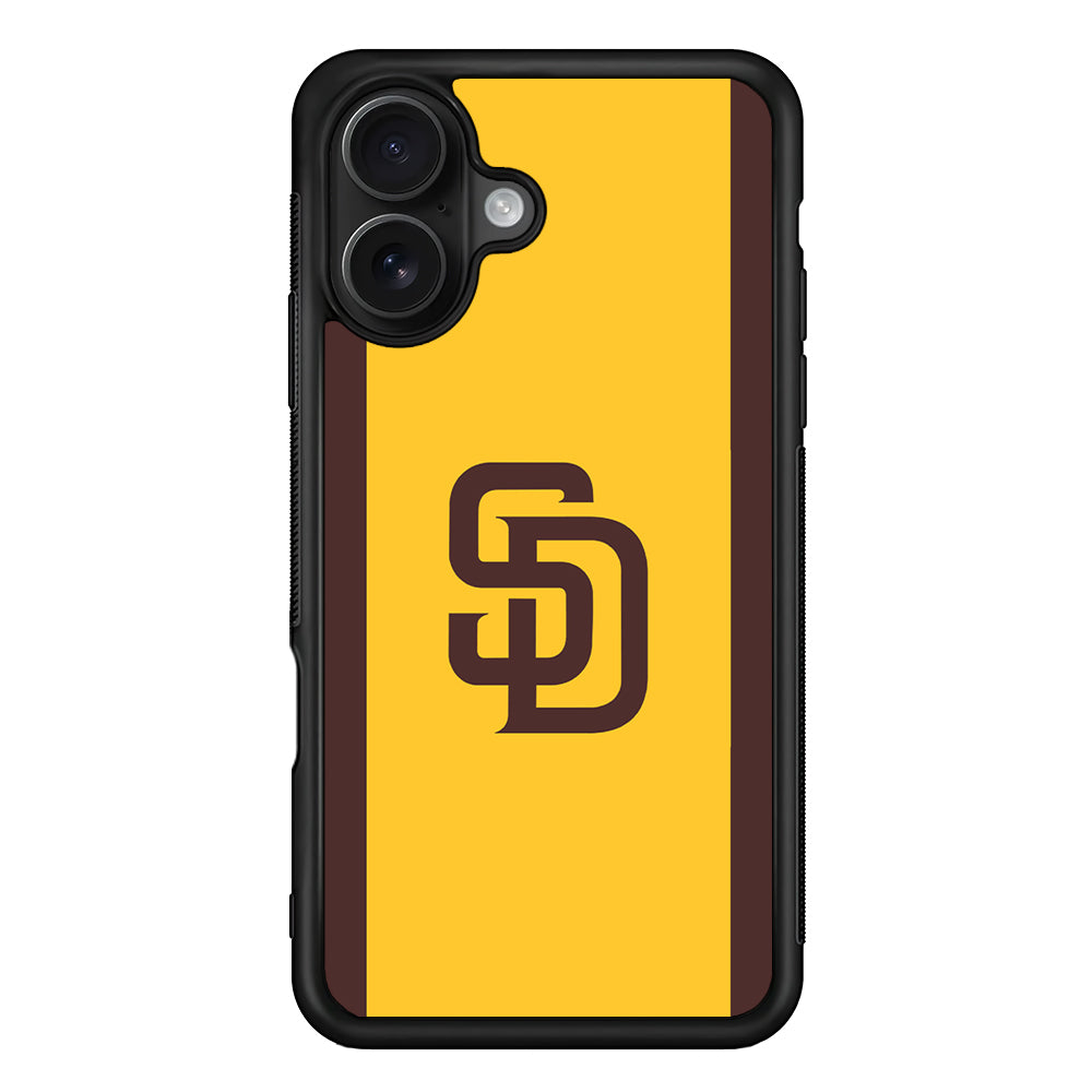 San Diego Padres Logo iPhone 16 Case - Oxvistore