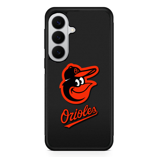 Baltimore Orioles Logo Samsung Galaxy S26 Case | Protective Rubber Cover