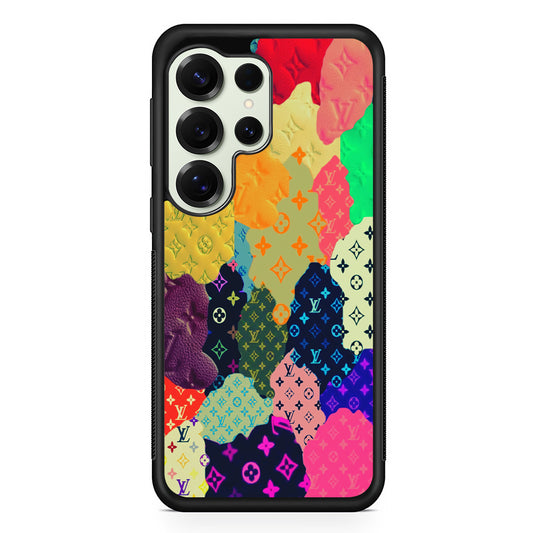 Louis Vuitton Aesthetic Pattern Samsung Galaxy S25 Ultra Case | Slim Rubber Case for Samsung Galaxy S25 Ultra
