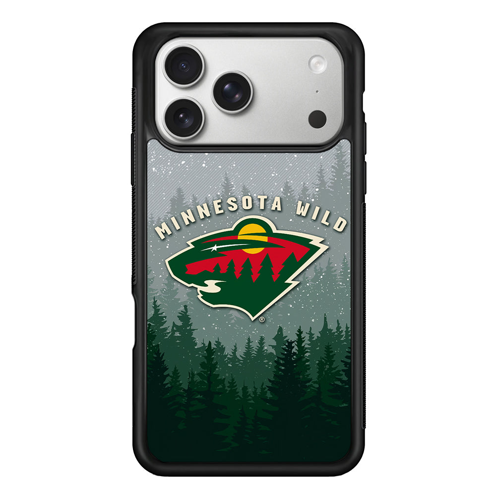 Minnesota Wild Logo iPhone 17 Pro Case | Slim Rubber Case for iPhone 17 Pro