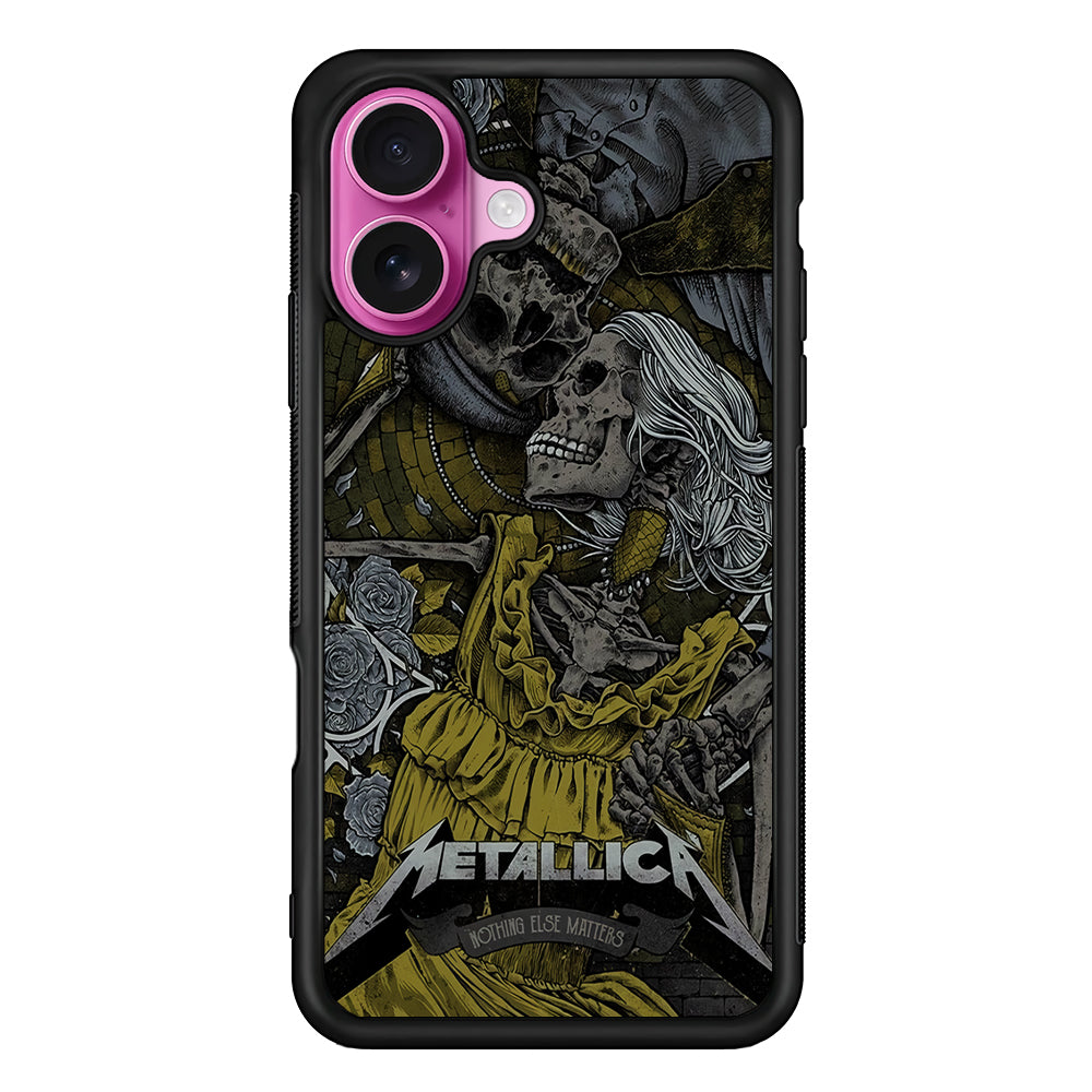 Metallica Nothing Else Matters iPhone 17 Case | Slim Protective Rubber Phone Cover