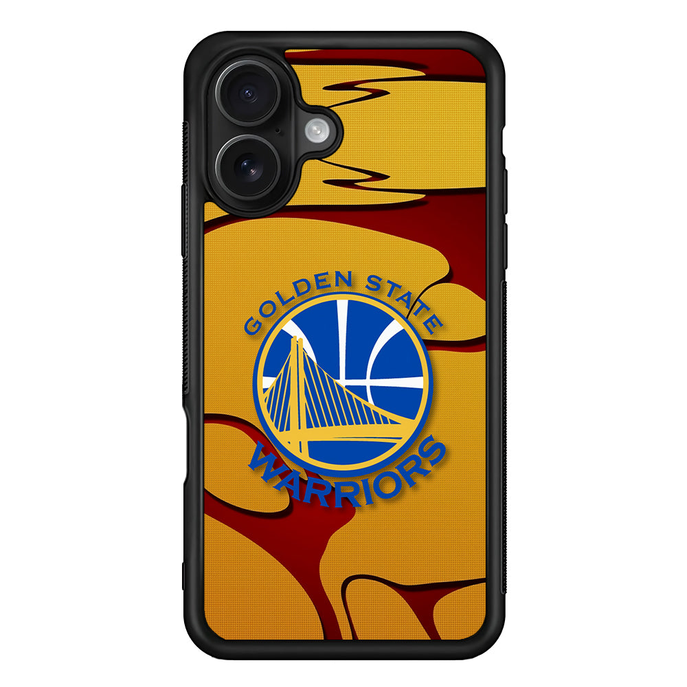 Golden State Warriors Pattern iPhone 16 Case - Oxvistore